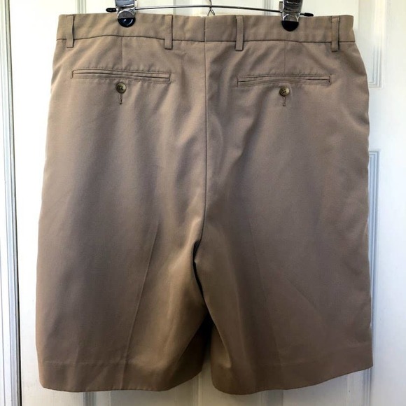 Cutter & Buck Men's Golf Khaki Shorts CB Drytec - Picture 2 of 6